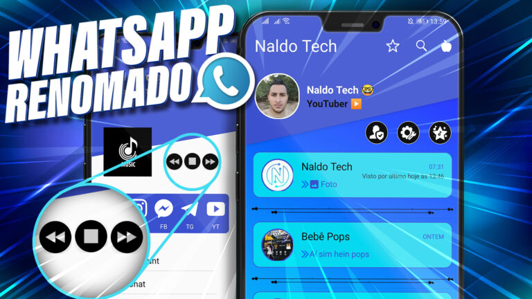 Whatsapp Renomado com interface Incrivel