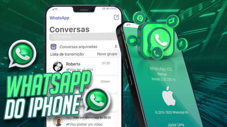 Wa iOS WhatsApp Estilo IPhone  Atualizado!