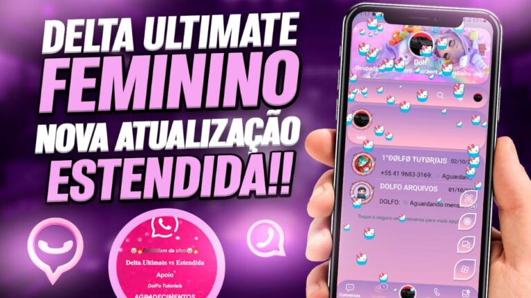 Delta WhatsApp Ultimate Feminino V4.1.0F  Atualizado com Novidades 2022