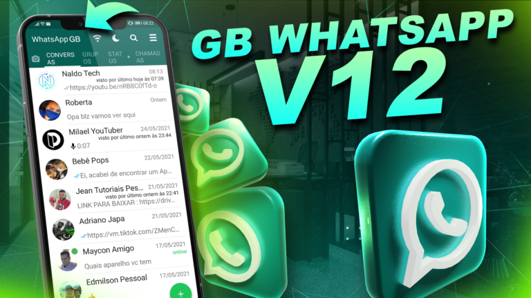 WhatsApp GB Pro V12 Atualizado e Ganhou novas Funções Super Legais