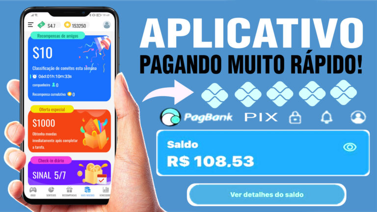 Novo aplicativo para ganhar dinheiro no Pix – Luck Card