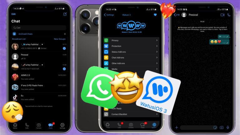 WhatsApp Watusi iOS V9.35 (Oficial) Atualizado com Muitas Novidades!
