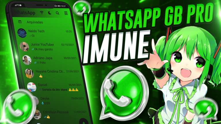 WhatsApp GB Pro Imune V13.50 Atualizado Ganhou novas Funções Super Legais Veja!