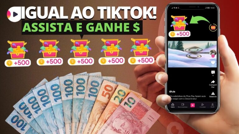 Novo aplicativo substituto do tiktok! ganhe dinheiro assistindo vídeos – Tick