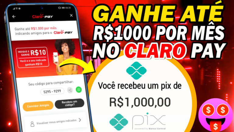 Claro lança sua conta digital Claro Pay – Veja como ganhar R$10 no cadastro!
